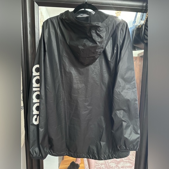ADIDAS Women’s Black Windbreaker, Size Medium. - Picture 5 of 8